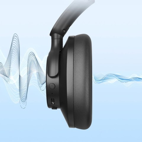Słuchawki bezprzewodowe Tronsmart SOUNFII Q20S Hybrid ANC z aktywną redukcją hałasu - czarne