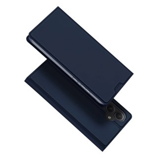 Etui Dux Ducis Skin Pro na Samsung Galaxy A55 5G z klapką i miejscem na kartę - niebieskie
