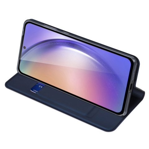 Etui Dux Ducis Skin Pro na Samsung Galaxy A55 5G z klapką i miejscem na kartę - niebieskie Etui Dux Ducis Skin Pro na Samsung Galaxy A55 5G z klapką i miejscem na kartę - niebieskie