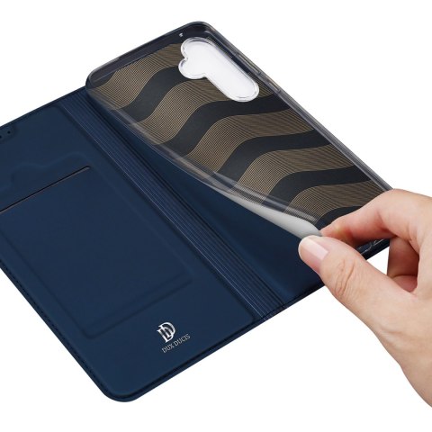 Etui Dux Ducis Skin Pro na Samsung Galaxy A55 5G z klapką i miejscem na kartę - niebieskie Etui Dux Ducis Skin Pro na Samsung Galaxy A55 5G z klapką i miejscem na kartę - niebieskie