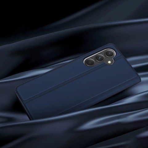 Etui Dux Ducis Skin Pro na Samsung Galaxy A55 5G z klapką i miejscem na kartę - niebieskie Etui Dux Ducis Skin Pro na Samsung Galaxy A55 5G z klapką i miejscem na kartę - niebieskie