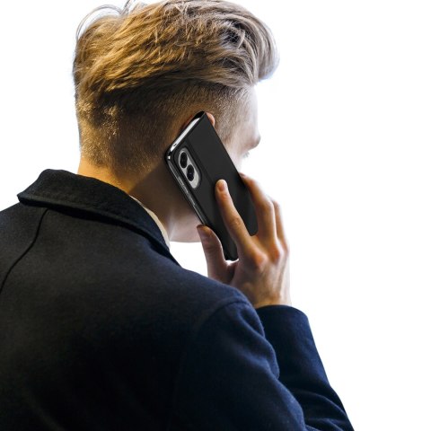 Etui Dux Ducis Skin Pro na Samsung Galaxy S25 Edge z klapką i miejscem na kartę - czarne Etui Dux Ducis Skin Pro na Samsung Galaxy S25 Edge z klapką i miejscem na kartę - czarne