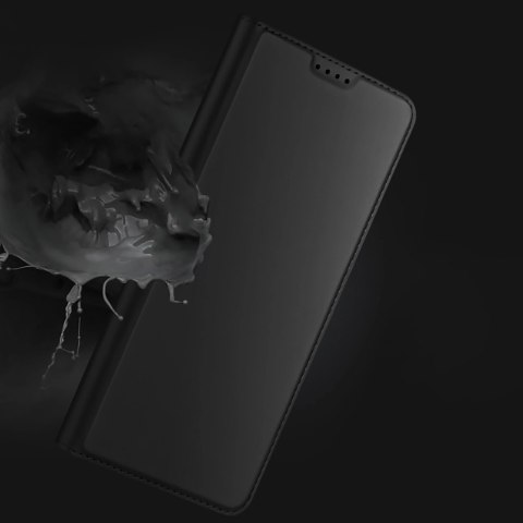 Etui Dux Ducis Skin Pro na Samsung Galaxy S25 Edge z klapką i miejscem na kartę - czarne Etui Dux Ducis Skin Pro na Samsung Galaxy S25 Edge z klapką i miejscem na kartę - czarne