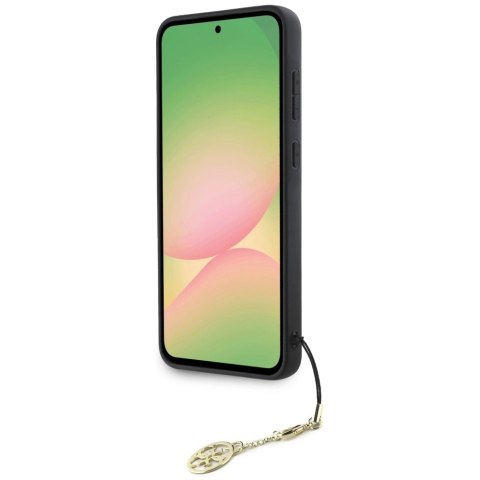 Etui Guess 4G Charms Collection do Samsung Galaxy A36 brązowy