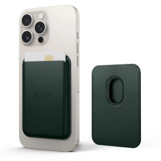 Etui Tech-Protect MagWallet Magsafe z uniwersalnym magnetycznym etui na karty lub dokumenty - zielone