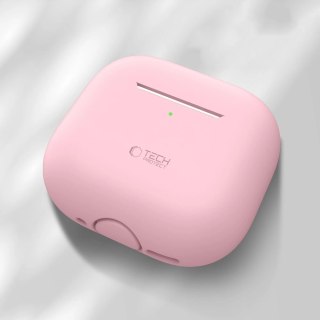 Etui Tech-Protect Silicone na Apple AirPods 4 - różowe