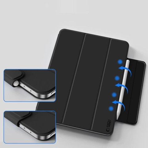 Etui Tech-Protect Smartcase Magnetic na iPad 10.9" 2022 / iPad 11" 2025 - czarne