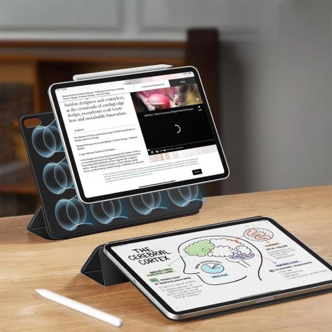 Etui Tech-Protect Smartcase Magnetic na iPad 10.9" 2022 / iPad 11" 2025 - czarne