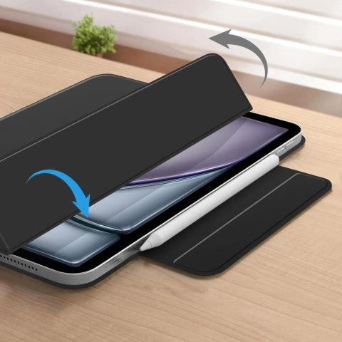 Etui Tech-Protect Smartcase Magnetic na iPad Air 13" 2024 / 2025 - czarne