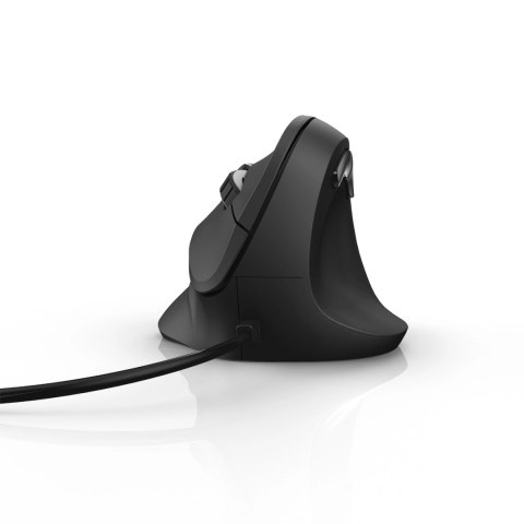 Mysz przewodowa Hama EMC-500 ergonomiczna, pionowa - czarna