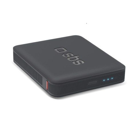 Powerbank SBS NanoTube 5000 mAh High-Density - czarny Powerbank SBS NanoTube 5000 mAh High-Density - czarny