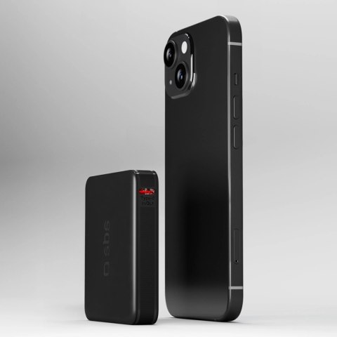 Powerbank SBS NanoTube 5000 mAh High-Density - czarny Powerbank SBS NanoTube 5000 mAh High-Density - czarny