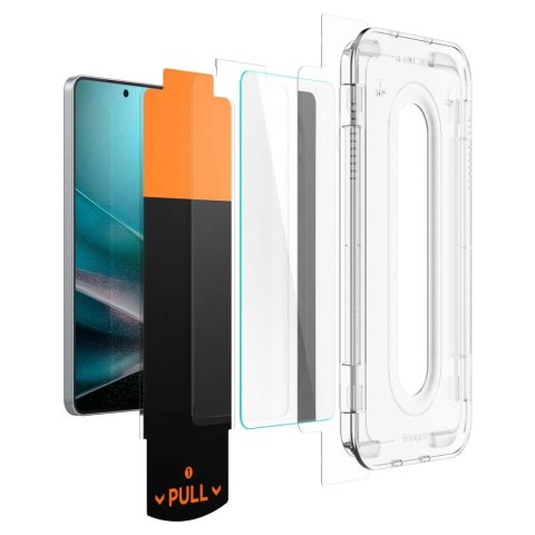 Szkło hartowane Spigen Glas.TR "Ez Fit" Pro na Samsung Galaxy S25 Edge