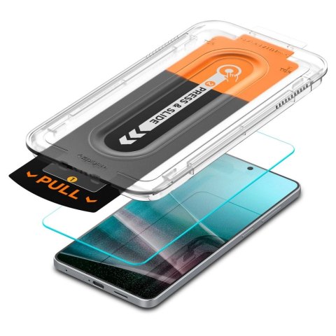 Szkło hartowane Spigen Glas.TR "Ez Fit" Pro na Samsung Galaxy S25 Edge