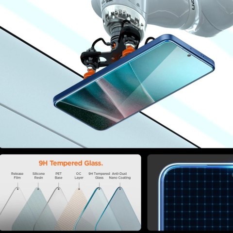 Szkło hartowane Spigen Glas.TR "Ez Fit" Pro na Samsung Galaxy S25 Edge
