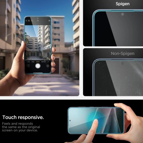 Szkło hartowane Spigen Glas.TR "Ez Fit" Pro na Samsung Galaxy S25 Edge