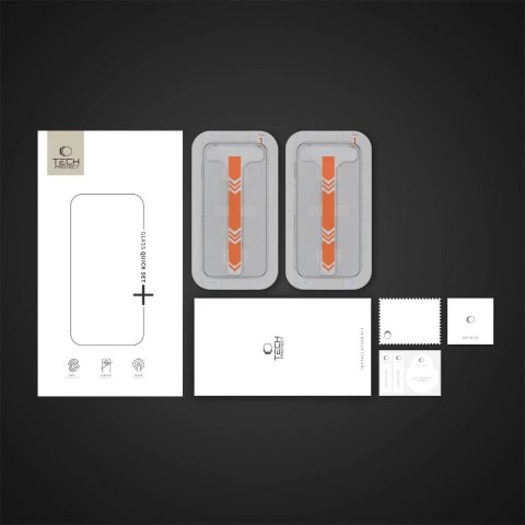 Szkło hartowane Tech-Protect Quick Set+ 2-pack na iPhone 16 Pro Max Szkło hartowane Tech-Protect Quick Set+ 2-pack na iPhone 16 Pro Max