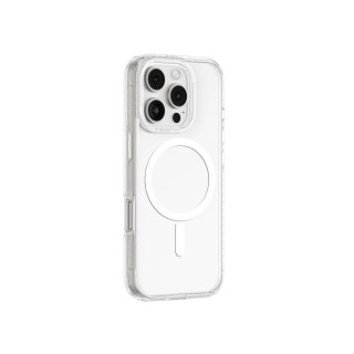 Etui silikonowe AMAZINGTHING Titan Pro Mag Case z pierścieniem magnetycznym do iPhone 16 Pro Max - przezroczyste
