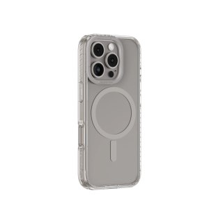 Etui silikonowe AMAZINGTHING Titan Pro Mag Case z pierścieniem magnetycznym do iPhone 16 Pro - szare