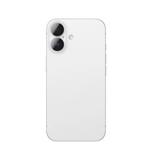 Szkło hartowane AMAZINGTHING AR Aluminium 2 Lens Glass z ramką na soczewki aparatu do iPhone 16 / 16 Plus - czarne