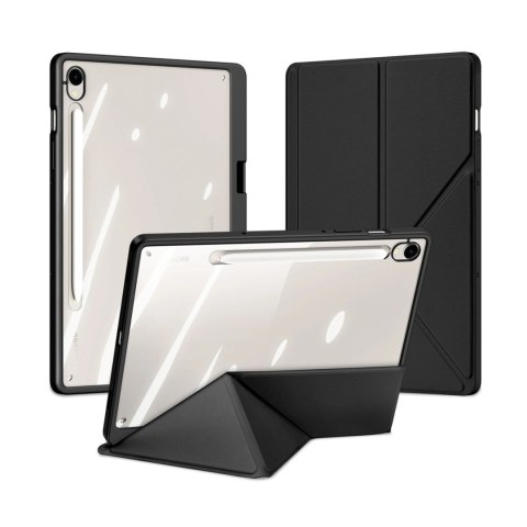 Etui Dux Ducis Magi z uchwytem na rysik na Samsung Galaxy Tab S10 FE/S9/S9 FE - czarne