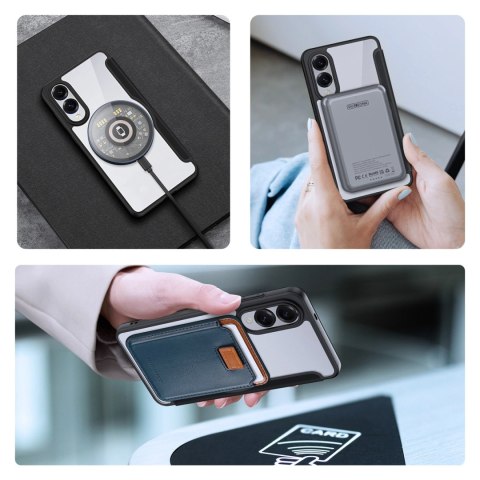 Etui Dux Ducis Skin X Pro z MagSafe na Samsung Galaxy S25 Edge - czarne Etui Dux Ducis Skin X Pro z MagSafe na Samsung Galaxy S25 Edge - czarne