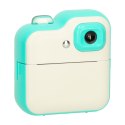 Aparat fotograficzny natychmiastowy drukarka termiczna + wkłady karta 32GB zielony Aparat fotograficzny natychmiastowy drukarka termiczna + wkłady karta 32GB zielony