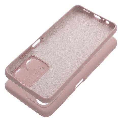 Futerał SILICONE 2mm do HONOR X7A pudrowy róż Futerał SILICONE 2mm do HONOR X7A pudrowy róż