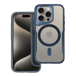 Futerał ERGOFIT NEWZONE kompatybilny z MagSafe do IPHONE 15 PRO niebieski