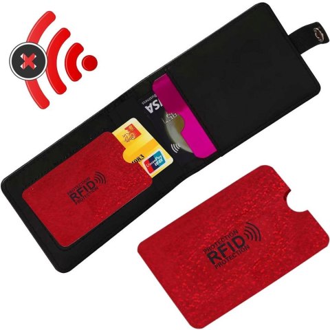 Etui ochronne antykradzieżowe RFID na karty płatnicze RC-K-1199 Etui ochronne antykradzieżowe RFID na karty płatnicze RC-K-1199