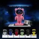Projektor gwiazd astronauta z głośnikiem bluetooth X2501 biały Projektor gwiazd astronauta z głośnikiem bluetooth X2501 biały