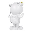 Projektor gwiazd astronauta z głośnikiem bluetooth X2501 biały Projektor gwiazd astronauta z głośnikiem bluetooth X2501 biały