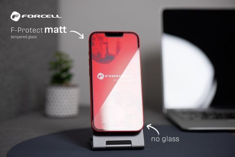 Szkło hartowane iPhone X / XS / 11 PRO Forcell Matt Glass czarne Szkło hartowane iPhone X / XS / 11 PRO Forcell Matt Glass czarne
