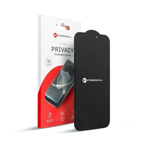 Szkło hartowane iPhone X / XS / 11 PRO Forcell Privacy Glass czarne Szkło hartowane iPhone X / XS / 11 PRO Forcell Privacy Glass czarne