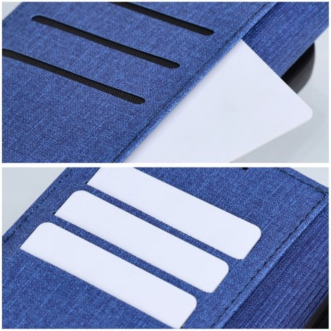 Kabura GOMMA Book do IPHONE 16 Plus niebieski Kabura GOMMA Book do IPHONE 16 Plus niebieski