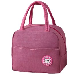 Torba termiczna izolacyjna typu lunch box RC-K-1079 różowa