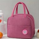 Torba termiczna izolacyjna typu lunch box RC-K-1079 różowa Torba termiczna izolacyjna typu lunch box RC-K-1079 różowa