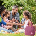 Torba termiczna izolacyjna typu lunch box RC-K-1079 różowa Torba termiczna izolacyjna typu lunch box RC-K-1079 różowa