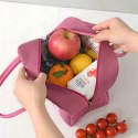 Torba termiczna izolacyjna typu lunch box RC-K-1079 różowa Torba termiczna izolacyjna typu lunch box RC-K-1079 różowa
