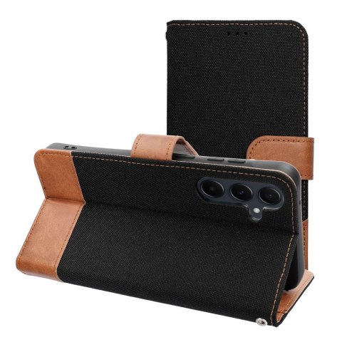 Kabura JEANS Book do SAMSUNG A10 czarny Kabura JEANS Book do SAMSUNG A10 czarny