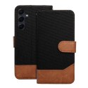 Kabura JEANS Book do SAMSUNG A10 czarny Kabura JEANS Book do SAMSUNG A10 czarny