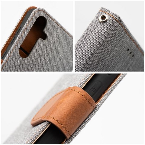 Kabura JEANS Book do SAMSUNG A40 szary Kabura JEANS Book do SAMSUNG A40 szary