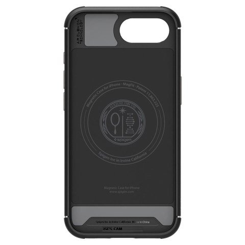 Etui Spigen Core Armor MagSafe na iPhone 16e - czarne Etui Spigen Core Armor MagSafe na iPhone 16e - czarne