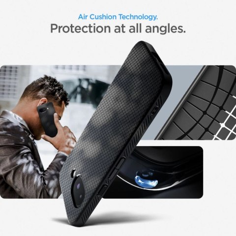 Etui Spigen Liquid Air na Google Pixel 9A - czarny mat