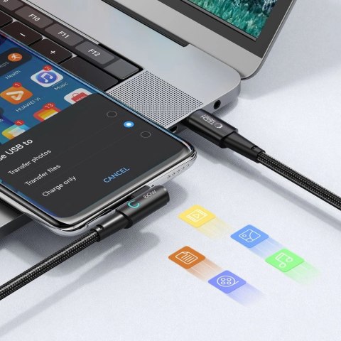 Kabel Tech-Protect UltraBoost L USB-C / USB-C 60W 6A 2m - szary