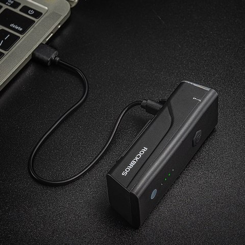 Lampka rowerowa przednia Rockbros 24510003001 260 lm + kabel USB-C - USB-A - czarna Lampka rowerowa przednia Rockbros 24510003001 260 lm + kabel USB-C - USB-A - czarna