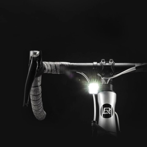 Lampka rowerowa przednia Rockbros 24610002001 1000 lm + kabel USB-C - USB-A - czarna Lampka rowerowa przednia Rockbros 24610002001 1000 lm + kabel USB-C - USB-A - czarna