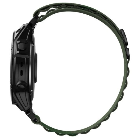 Pasek Tech-Protect Nylon Pro na Garmin Fenix 5 / 6 / 6 Pro / 7 - ciemnozielony