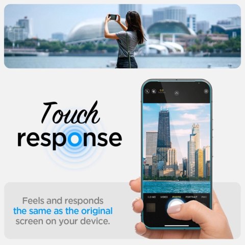 Szkło hartowane Spigen Glas.tR EZ Fit z aplikatorem na Google Pixel 9 Pro XL (2 szt.)