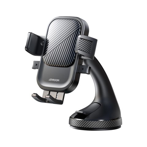 Uchwyt Joyroom JR-OK6 zaciskowy na telefon na szybę - czarny Uchwyt Joyroom JR-OK6 zaciskowy na telefon na szybę - czarny